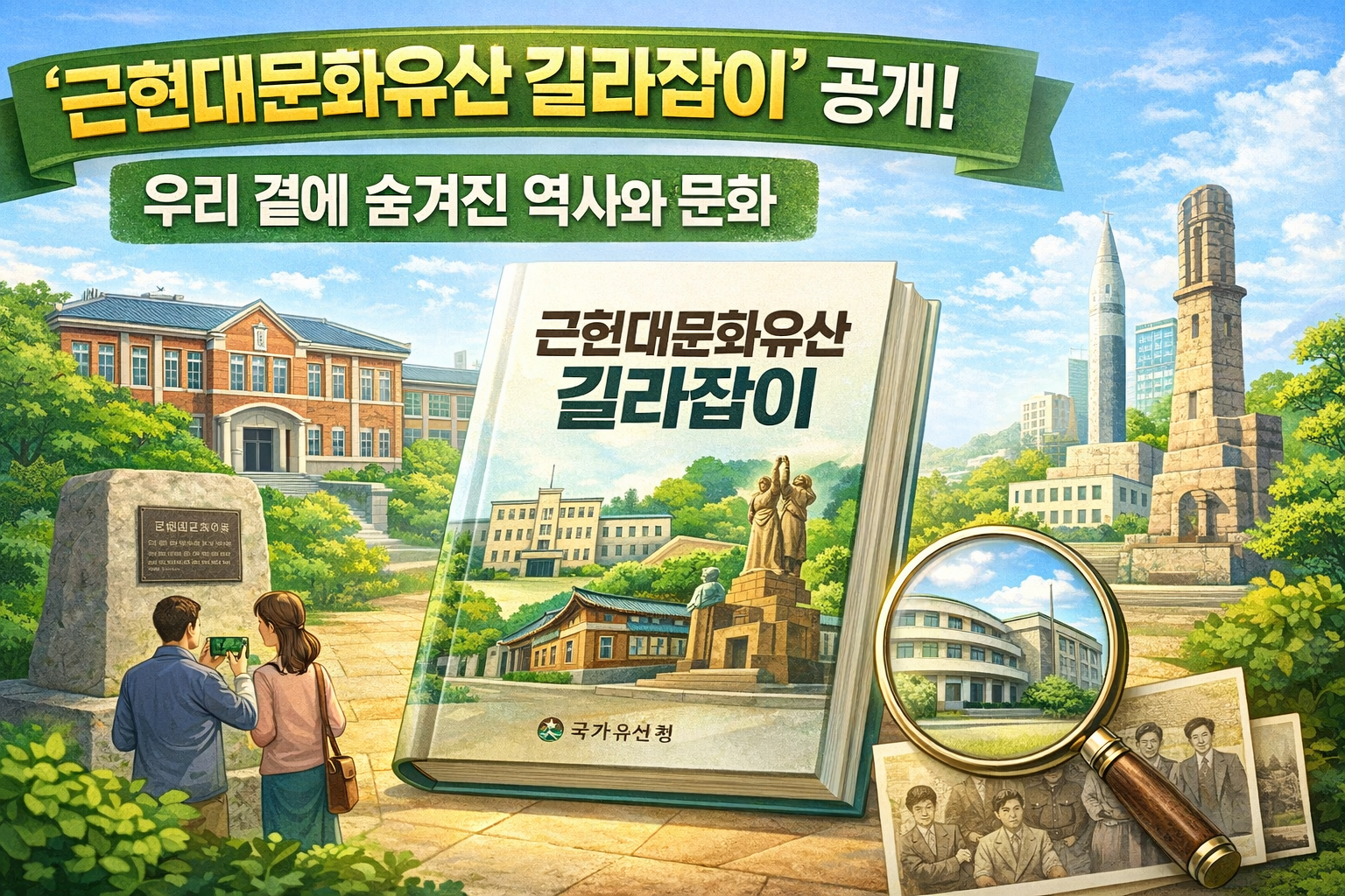 '근현대문화유산 길라잡이' 전격 공개! 숨겨진 우리 역사를 만나다