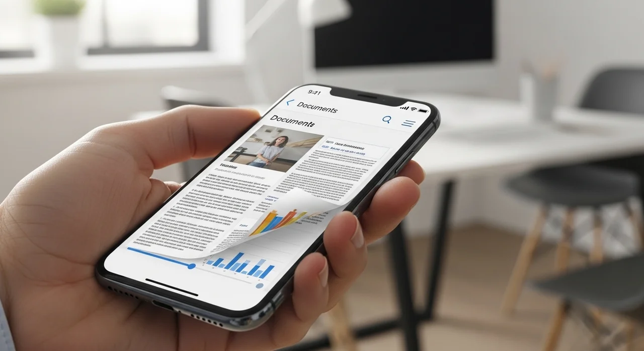 모바일 기기 활용 및 PDF 저장 팁