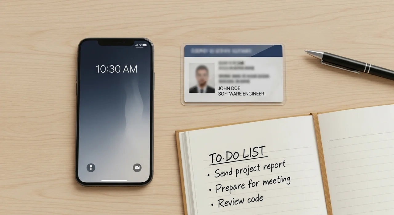 필수 준비물 체크리스트