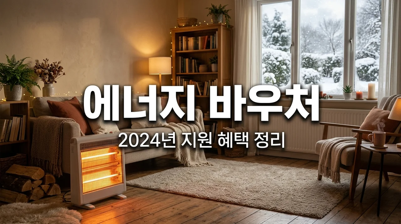 2024 에너지 바우처 신청 자격 및 지원 금액 완벽 가이드