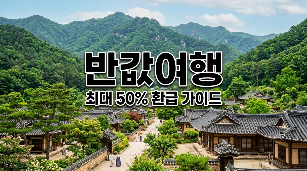 반값여행 신청 방법 및 지역별 혜택 총정리: 강진 하동 영암 환급 꿀팁