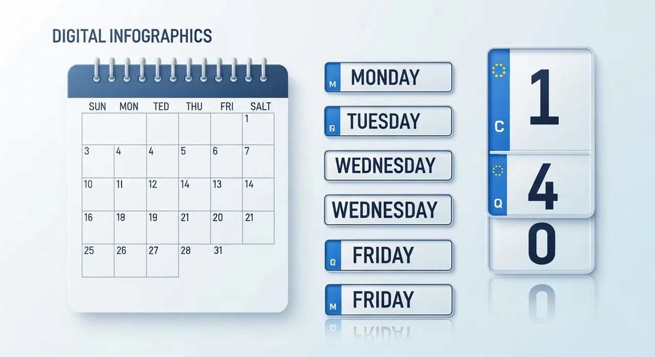 차량5부제, 오늘 내 차도 쉬어야 할까요?