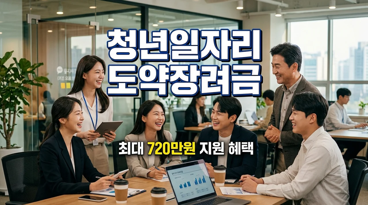 2026 청년일자리도약장려금 신청 가이드: 최대 720만원 지원 혜택 총정리