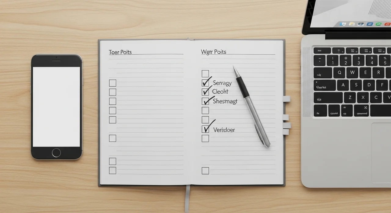 신청 전 준비물 체크리스트