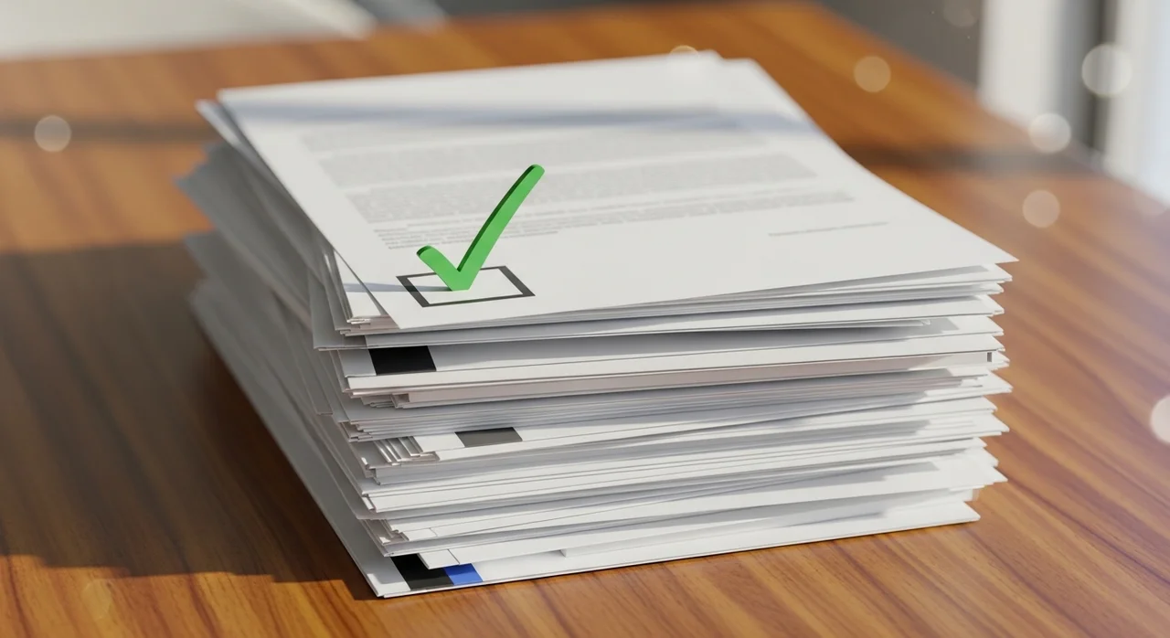 제출 서류 체크리스트