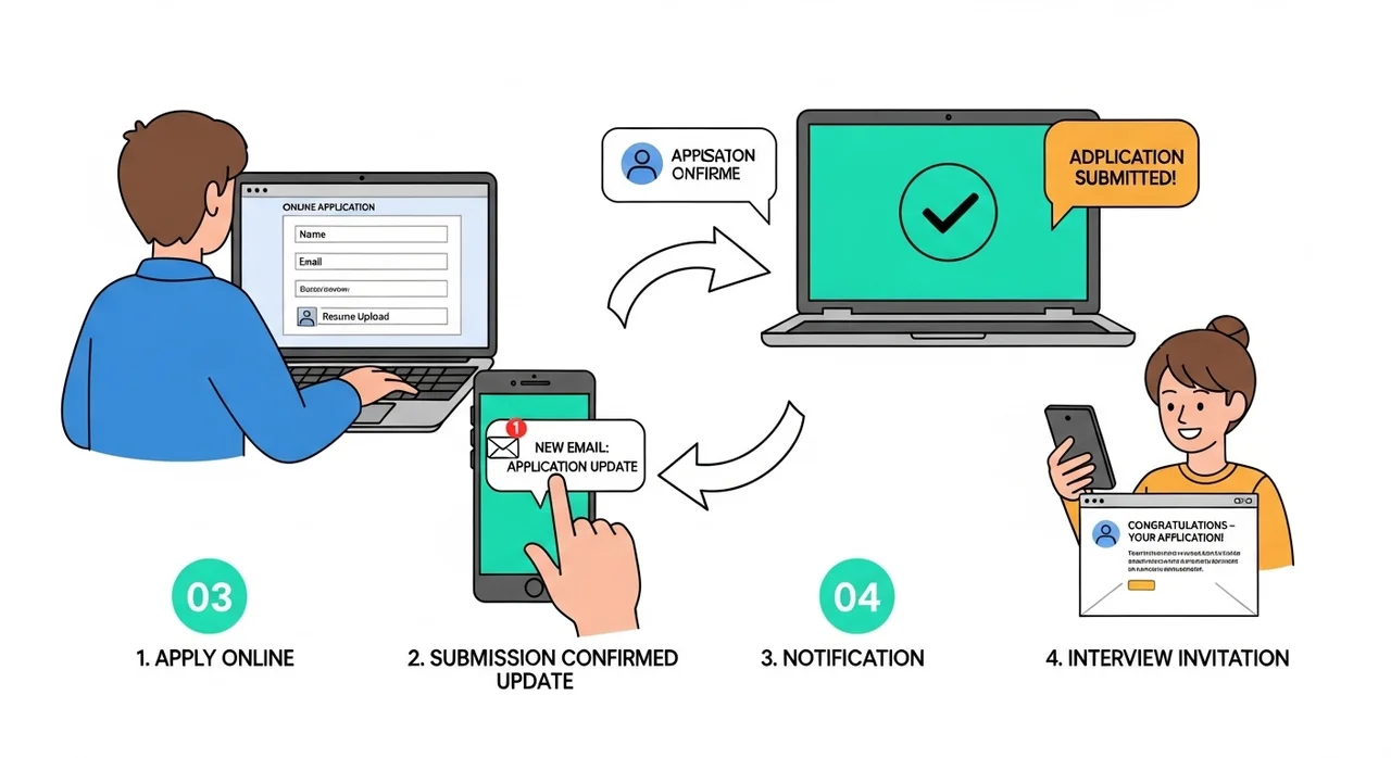 청년월세 지원사업 신청 절차 4단계