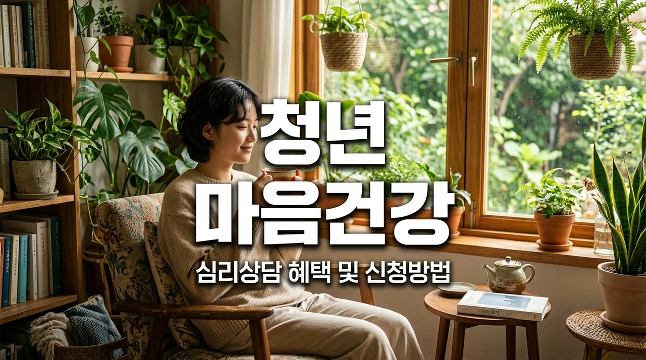 청년 마음건강 지원사업 신청 방법 및 혜택 총정리 (2026 최신)