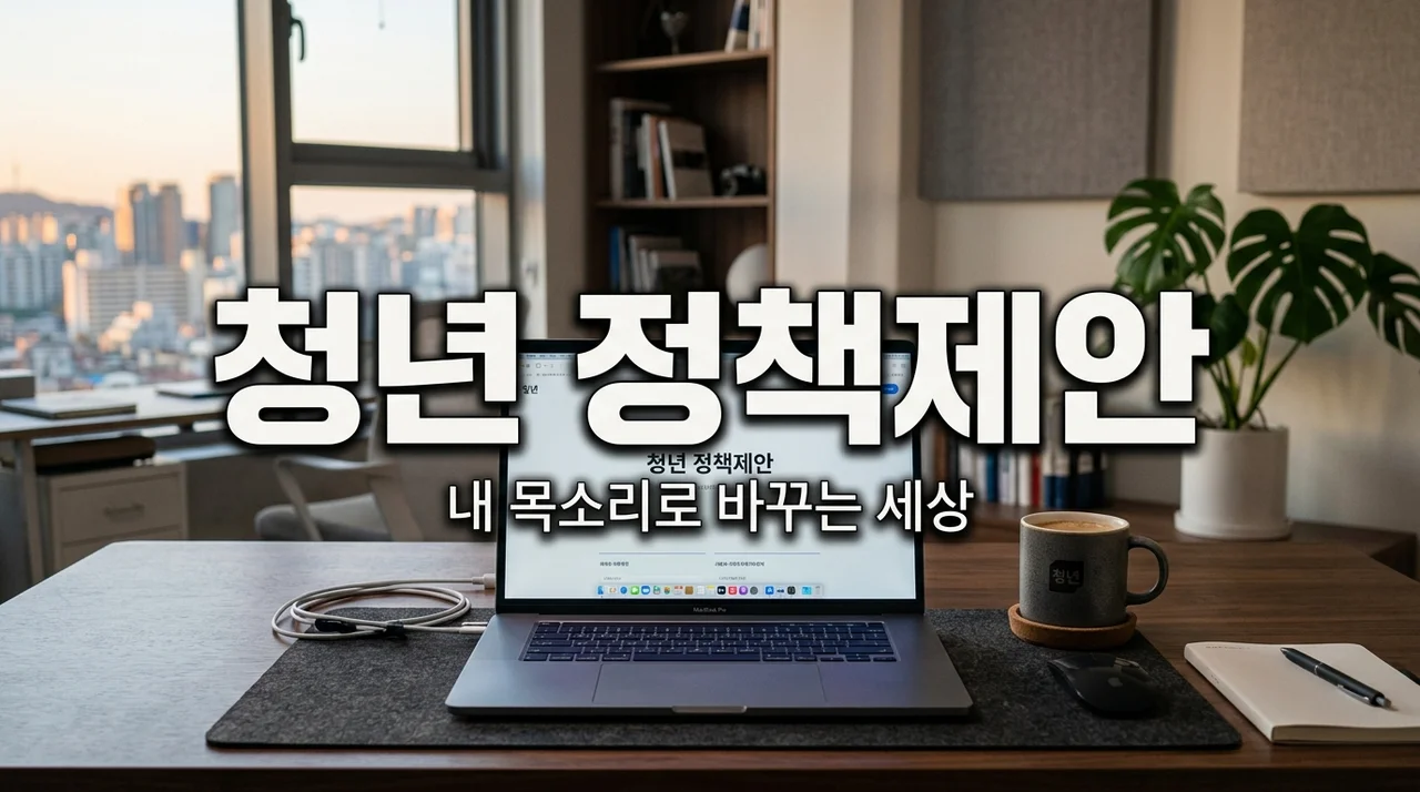 청년 온라인 정책제안 완벽 가이드: 내 목소리로 세상을 바꾸는 법