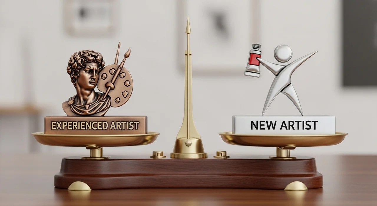 일반형 vs 신진예술인 유형 비교