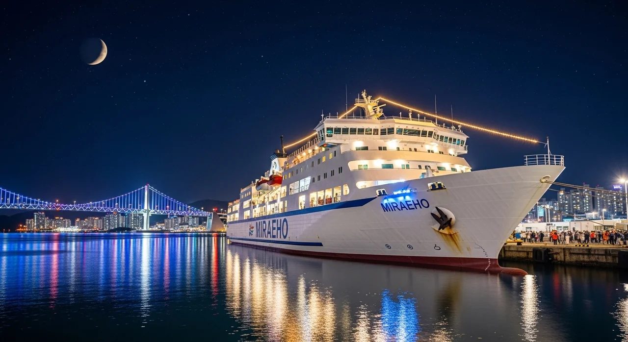 여수에서 제주도까지, 낭만적인 밤바다 여행의 시작