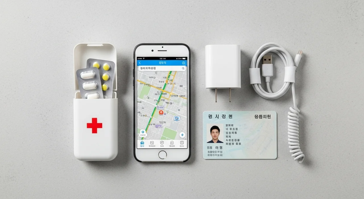 승선 전 꼭 챙겨야 할 준비물 리스트