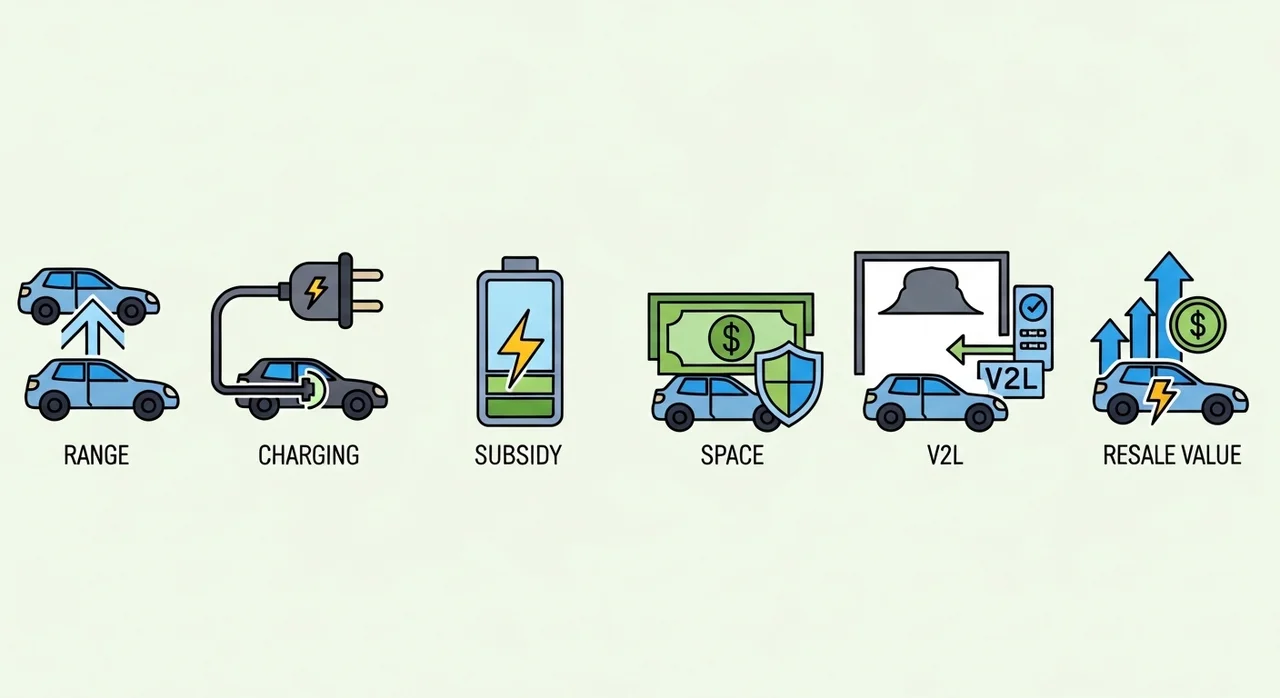 나에게 맞는 전기차를 고르는 7가지 핵심 질문