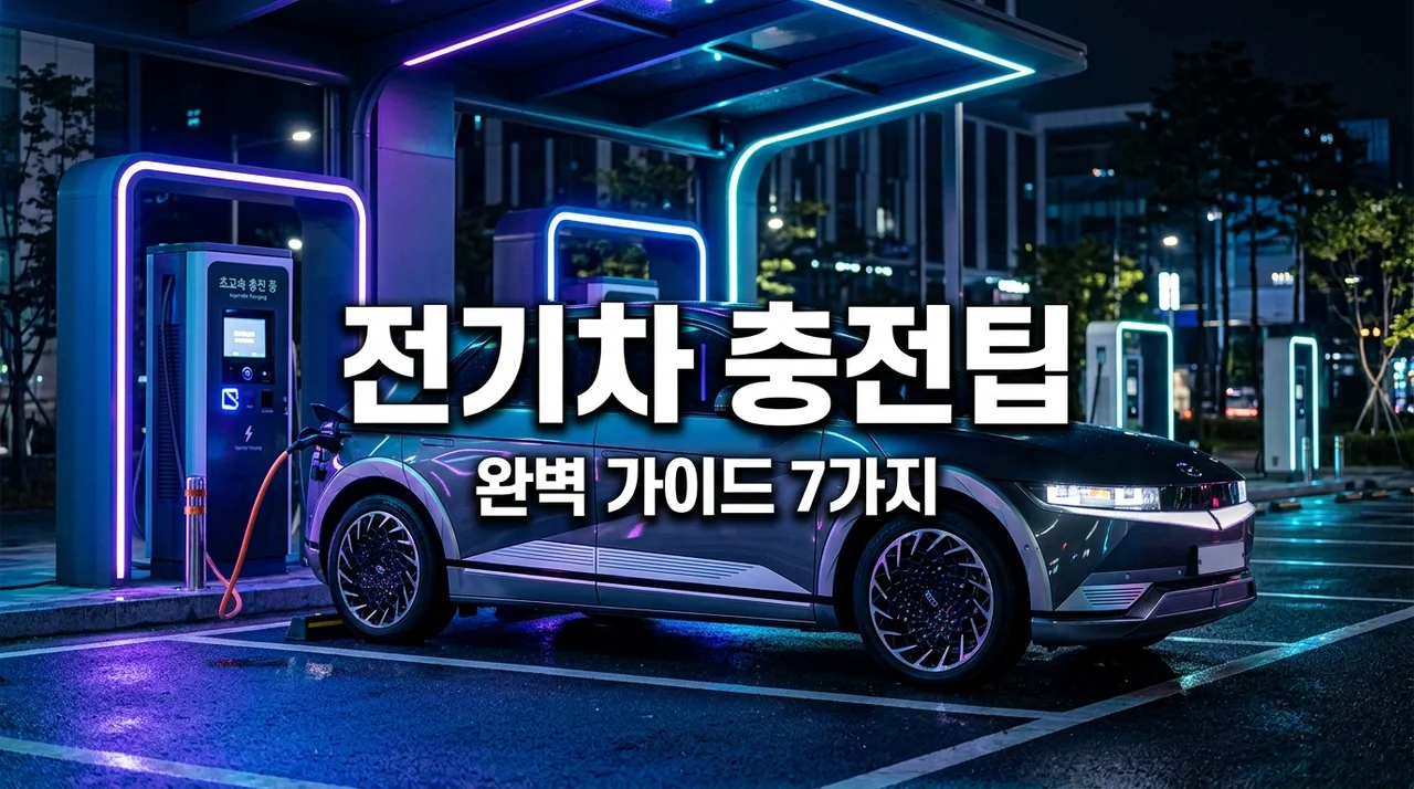 전기차 충전 완벽 가이드: 집밥부터 고속도로까지 7가지 핵심 팁