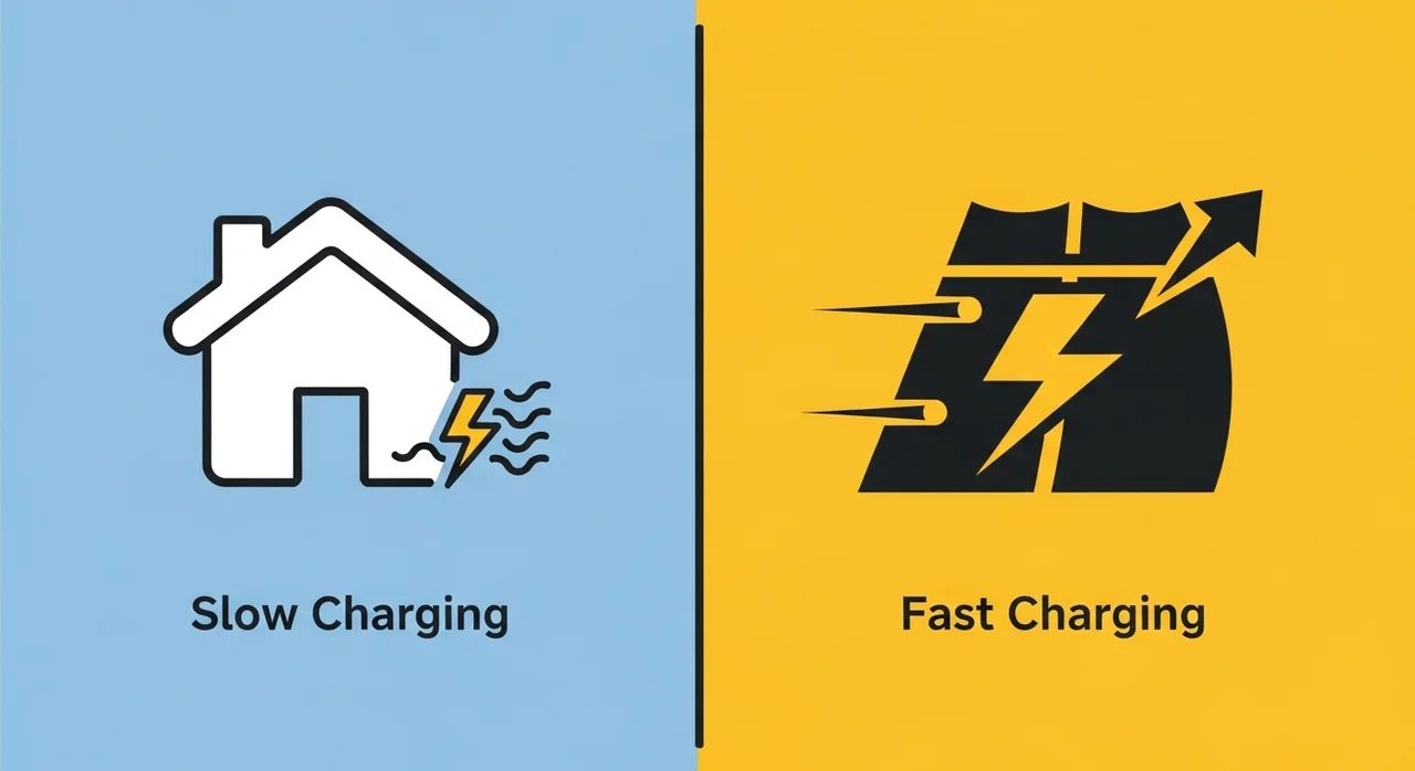 완속 충전 vs 급속 충전, 상황별 선택 가이드