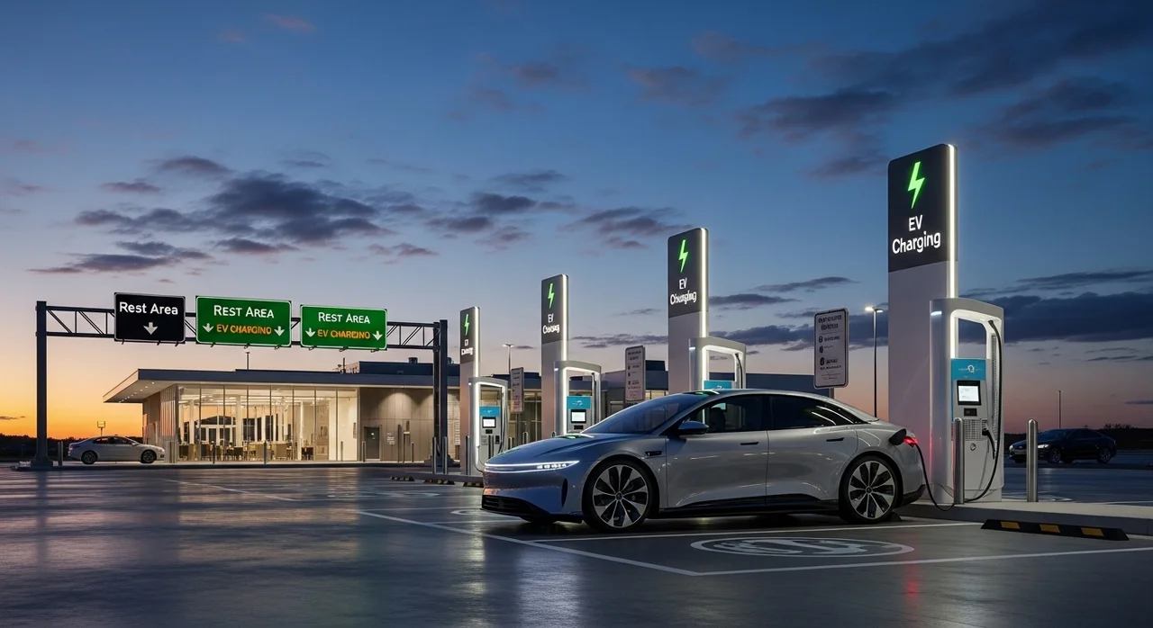 고속도로 휴게소 충전 시 주의사항과 매너
