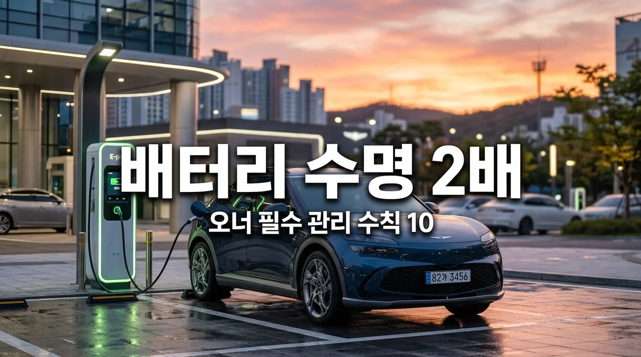 전기차 배터리 수명 2배 늘리는 방법: 오너를 위한 10가지 관리 수칙