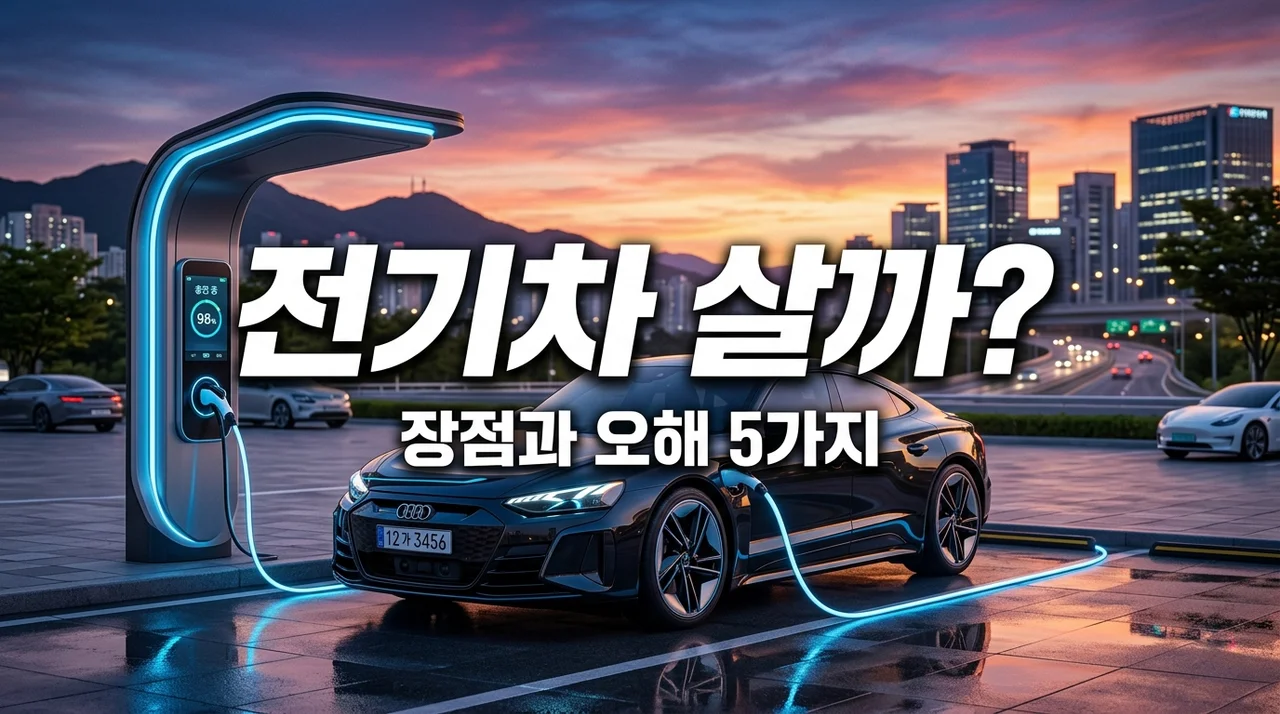 전기차 정말 좋은 선택일까? 구매 전 꼭 알아야 할 장점 5가지와 오해 5가지
