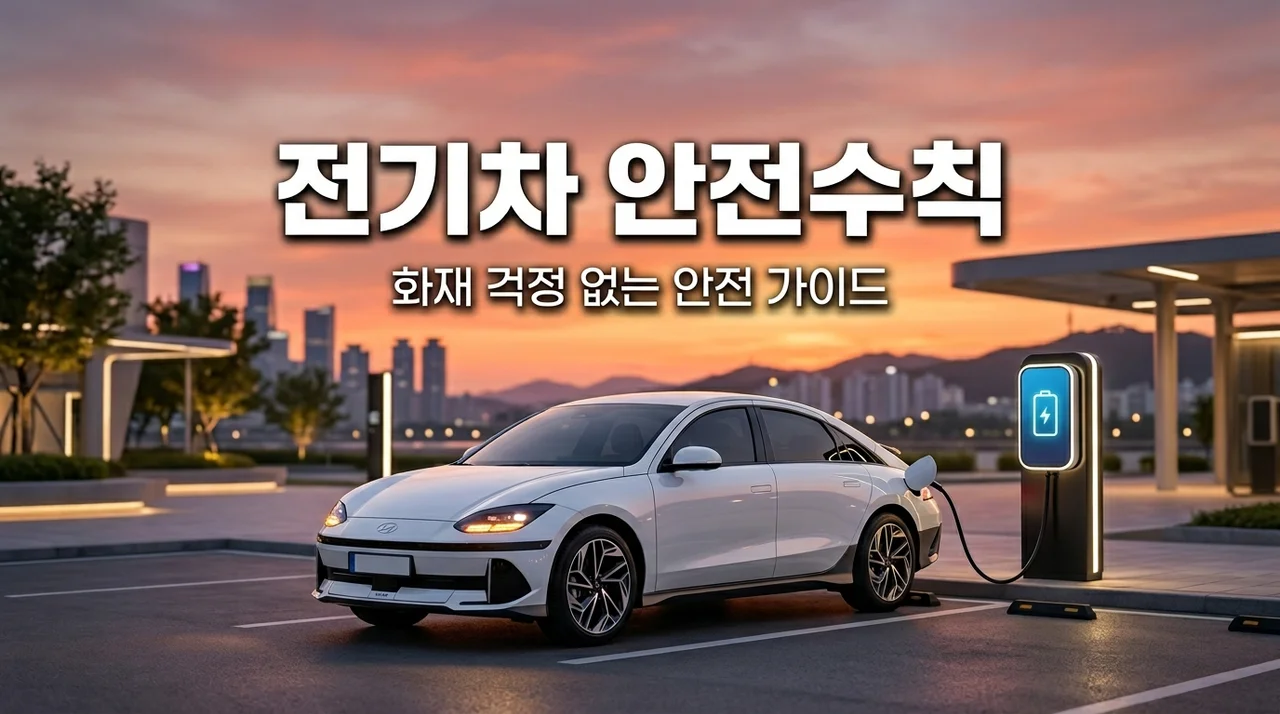 전기차 화재 걱정 끝! 오너가 반드시 지켜야 할 안전 수칙 7가지