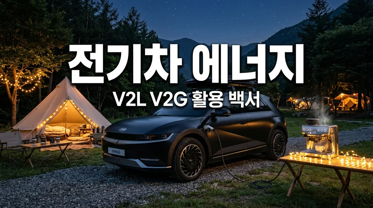 전기차 V2L V2G 완벽 가이드: 움직이는 보조배터리로 돈 버는 법 5가지