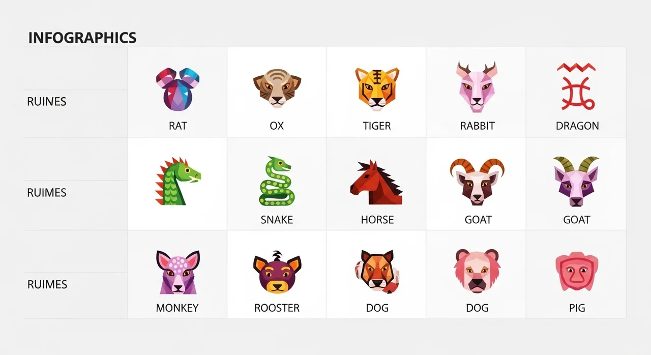 12띠별 행운 요약: 한눈에 보는 오늘의 흐름