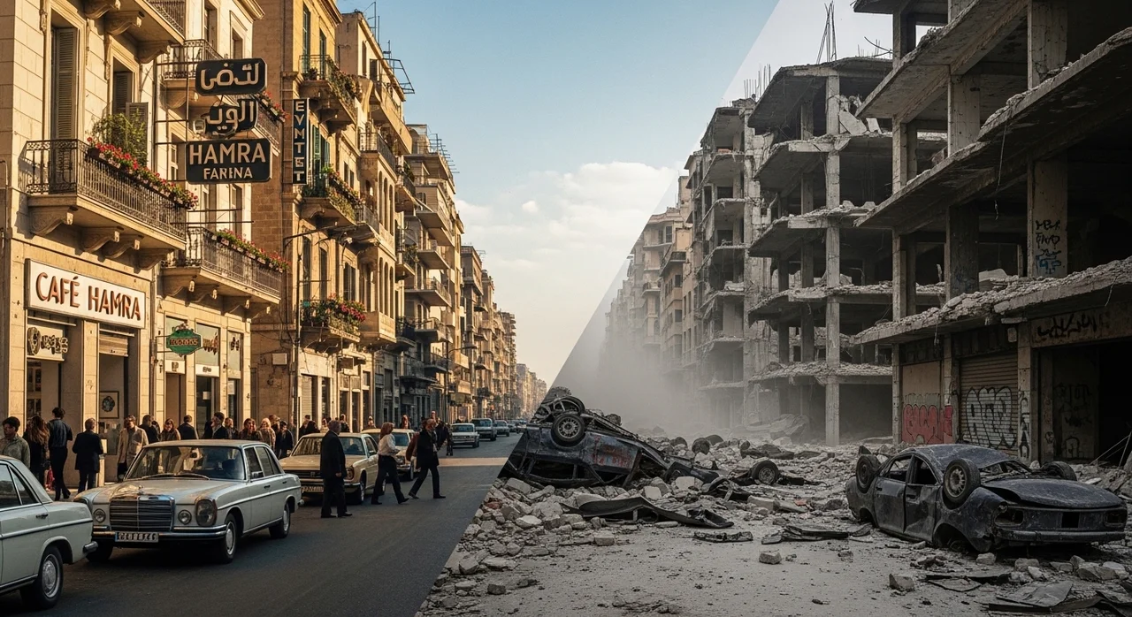 레바논의 영광과 현재의 상황 비교