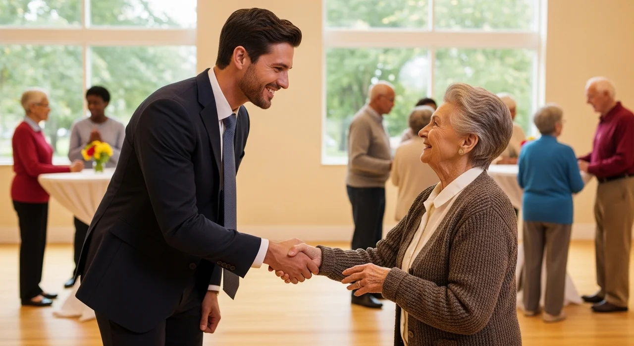정원오 구청장의 노인회 방문, 왜 첫 일정이었을까?