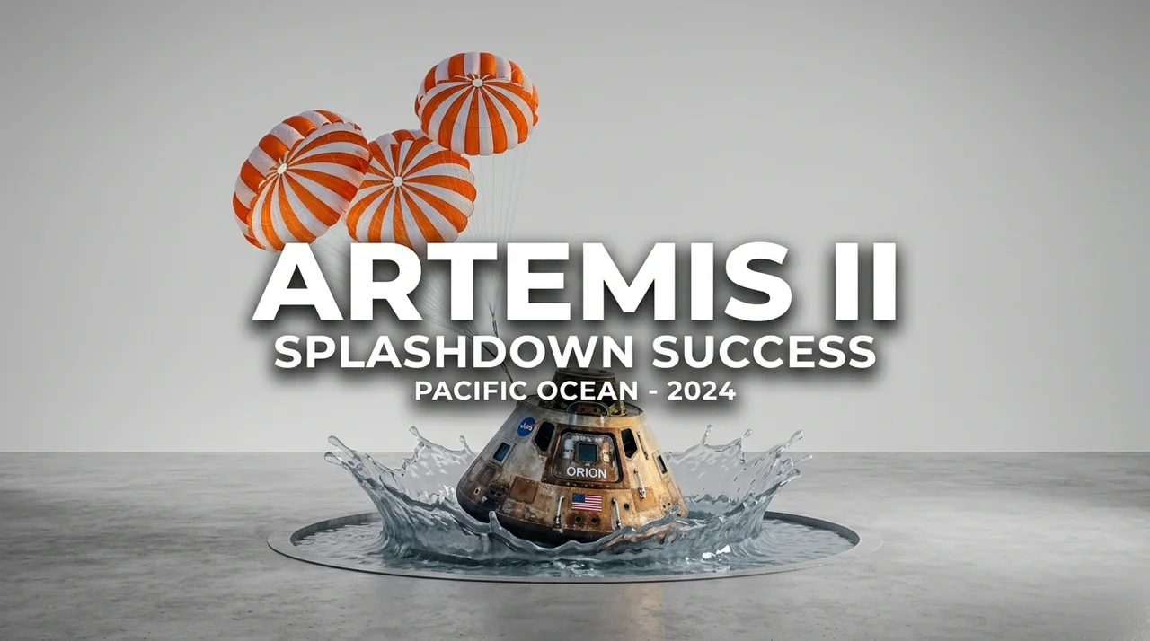 아르테미스 2호 지구 귀환 성공, 54년 만의 위대한 달 탐사 여정