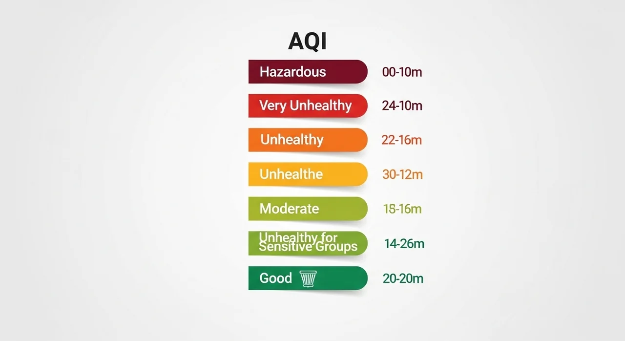 미세먼지 농도와 단계별 대처법