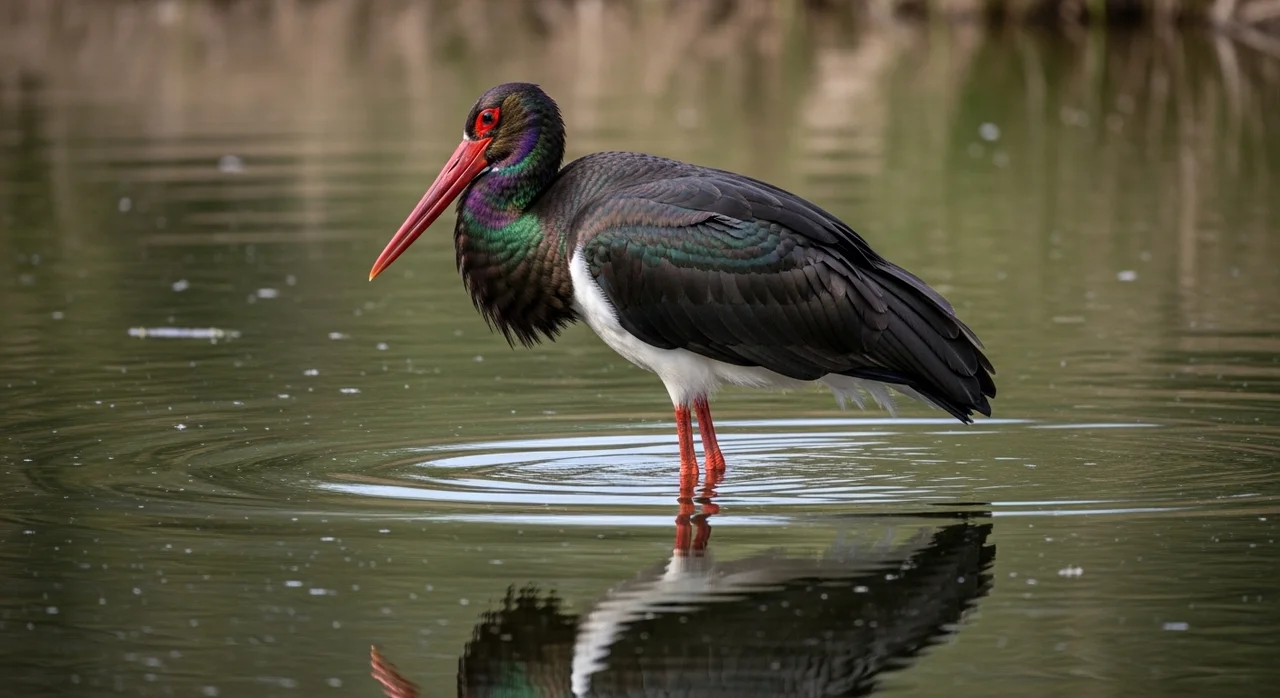 먹황새는 어떤 새일까요? 신비로운 멸종위기종 이야기