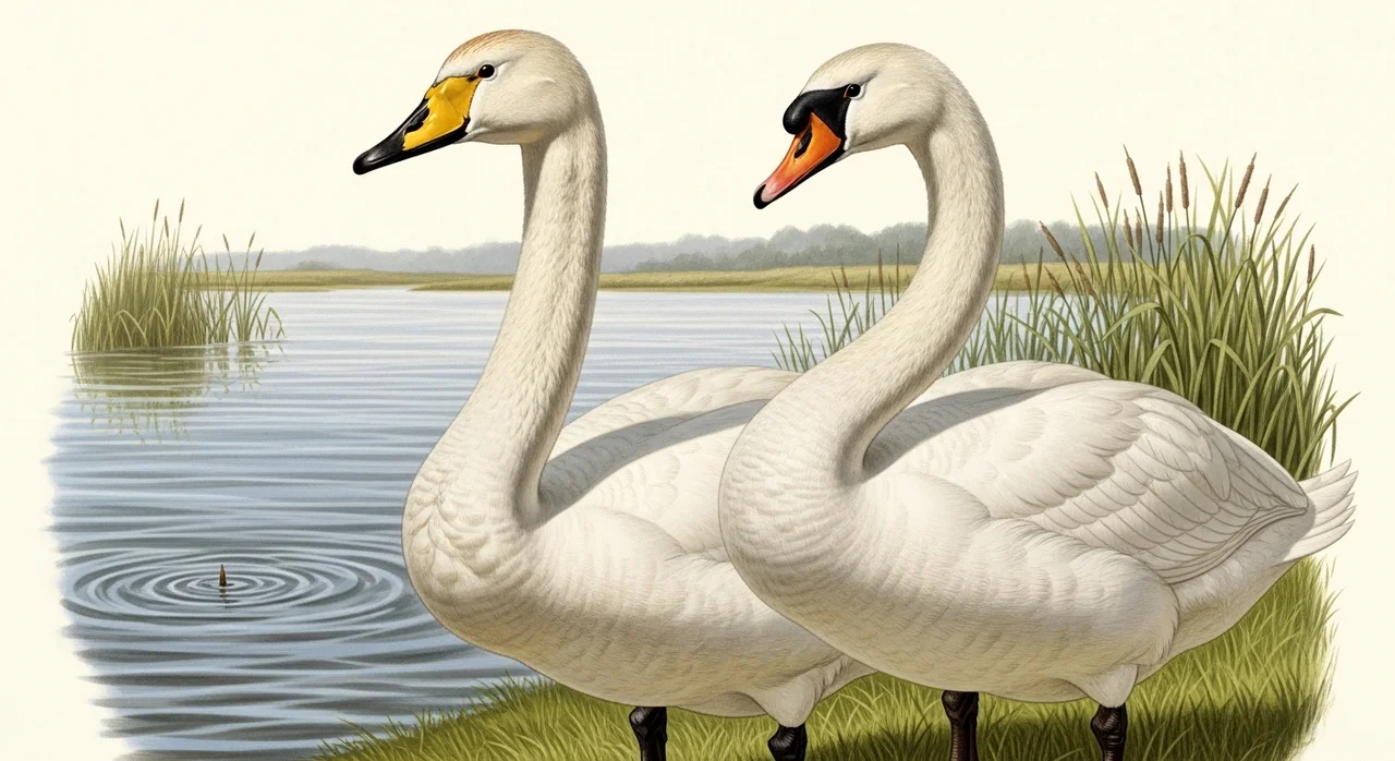 우리나라에서 만나는 대표적인 고니류 종류