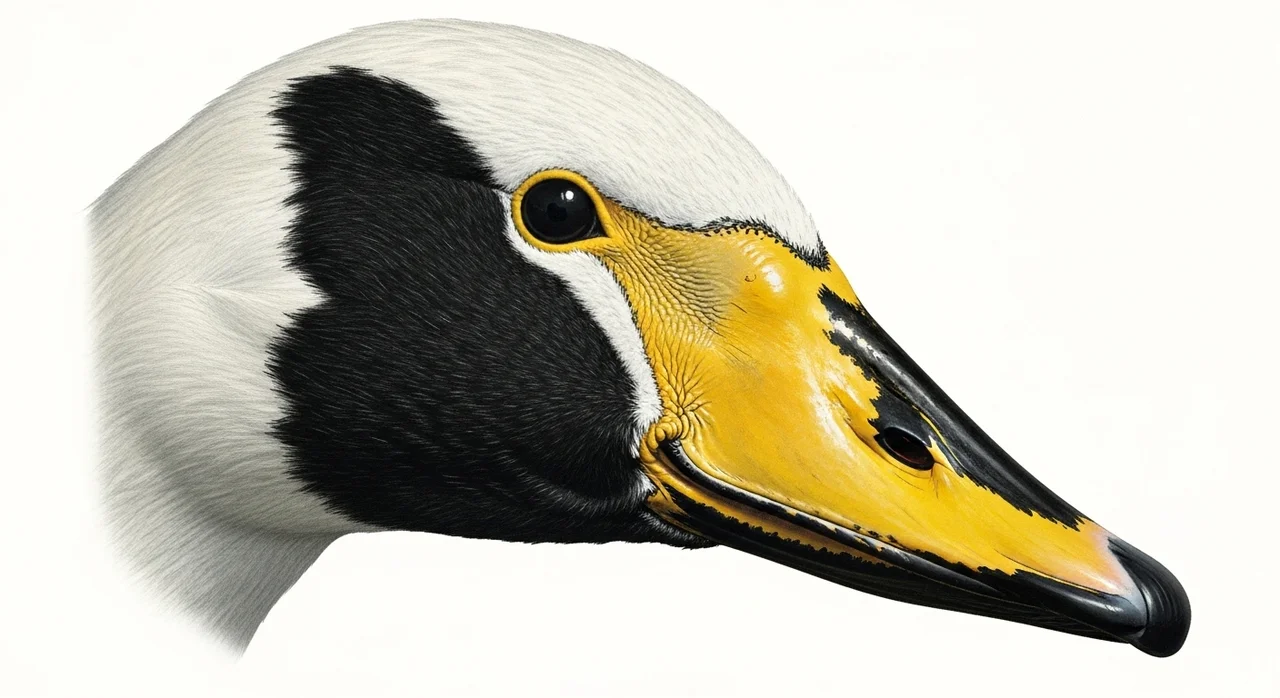 큰고니의 생태적 특징과 식별법