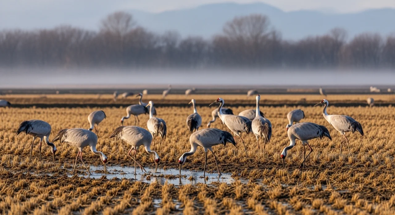 재두루미, 왜 멸종위기종이 되었을까?