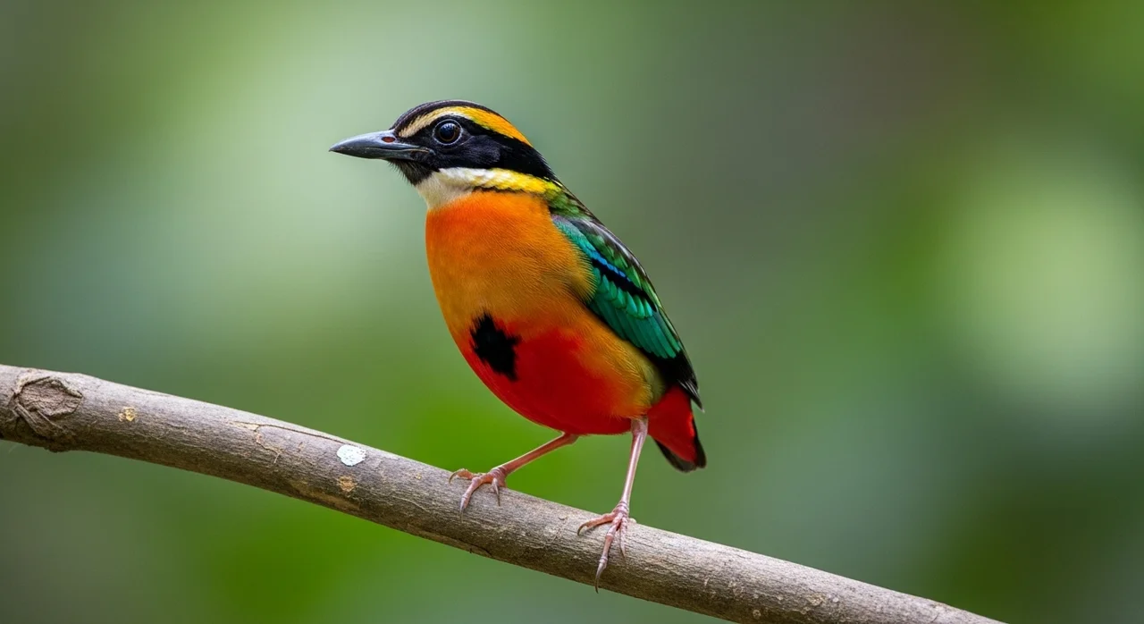 숲속의 화려한 요정, 팔색조를 아시나요?