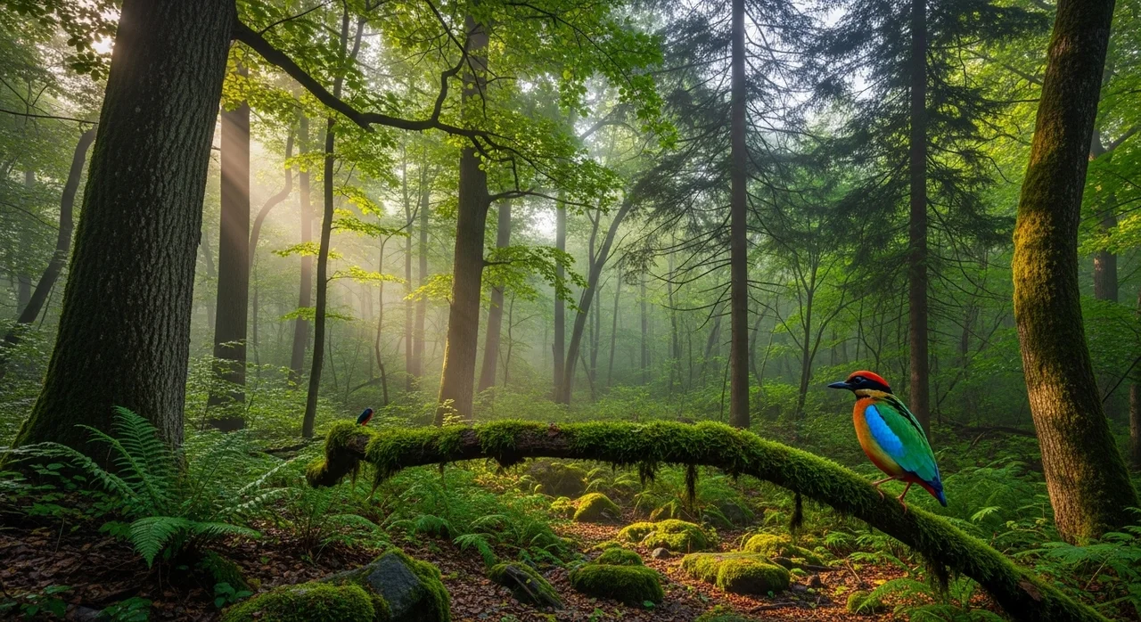 팔색조가 멸종위기종인 이유와 특징