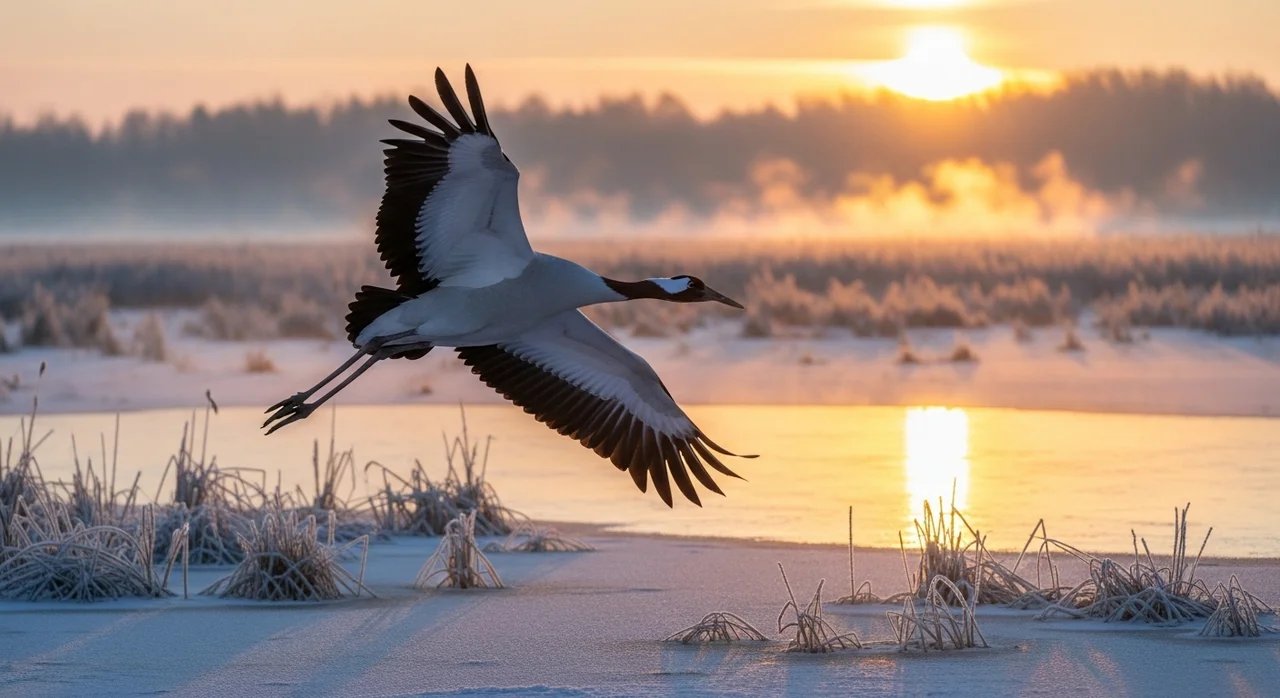 흑두루미는 어떤 새일까요?