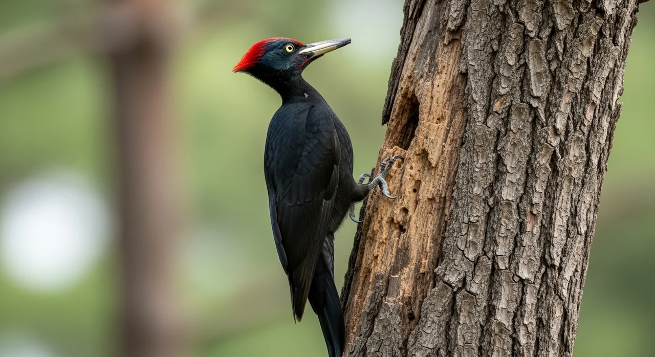 숲의 파수꾼, 까막딱따구리를 아시나요?