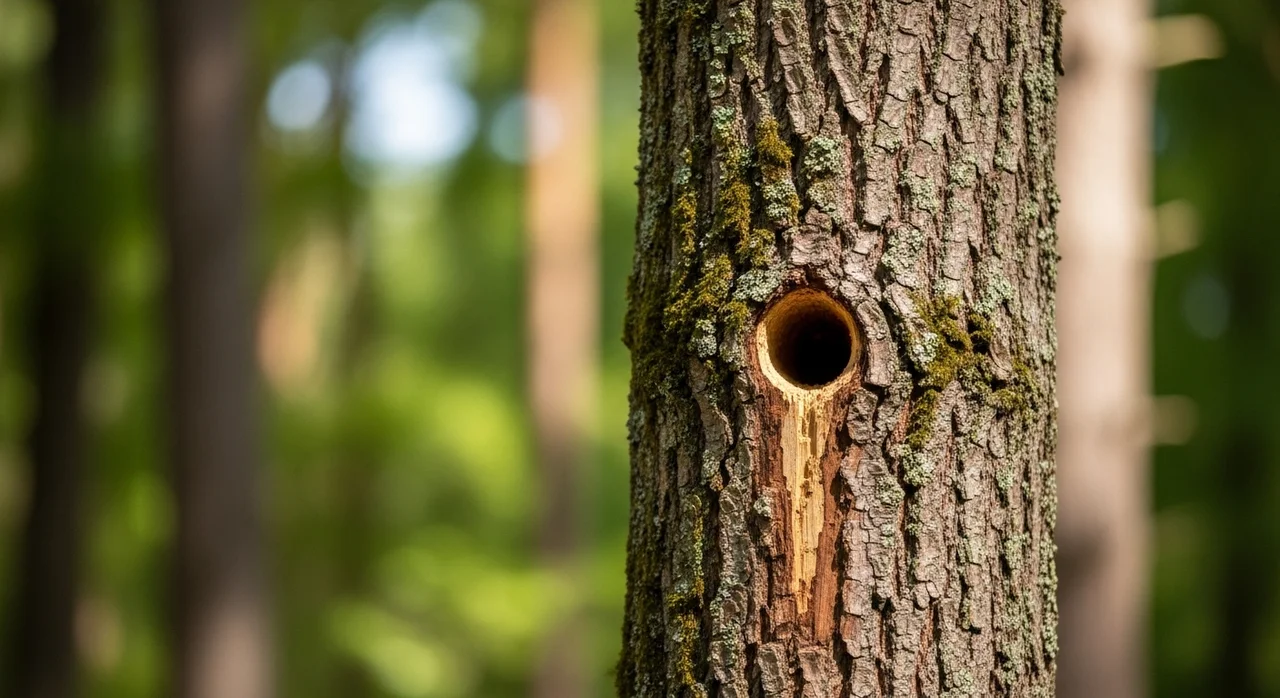 생태계의 설계자, 까막딱따구리의 역할