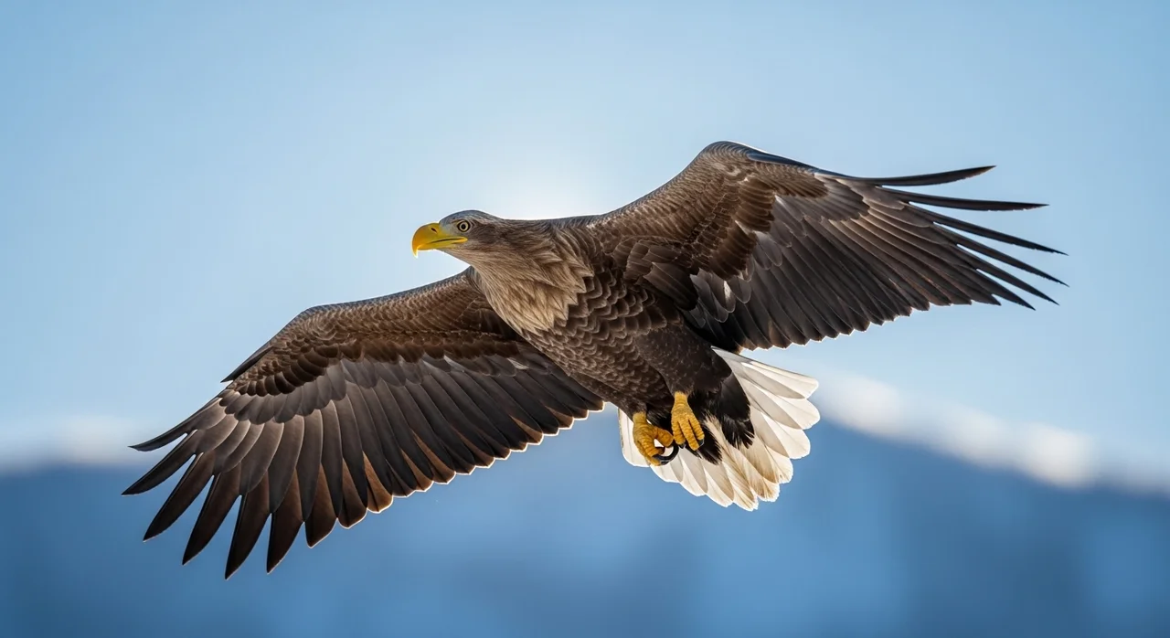 겨울 하늘의 제왕, 흰꼬리수리는 어떤 새일까요?