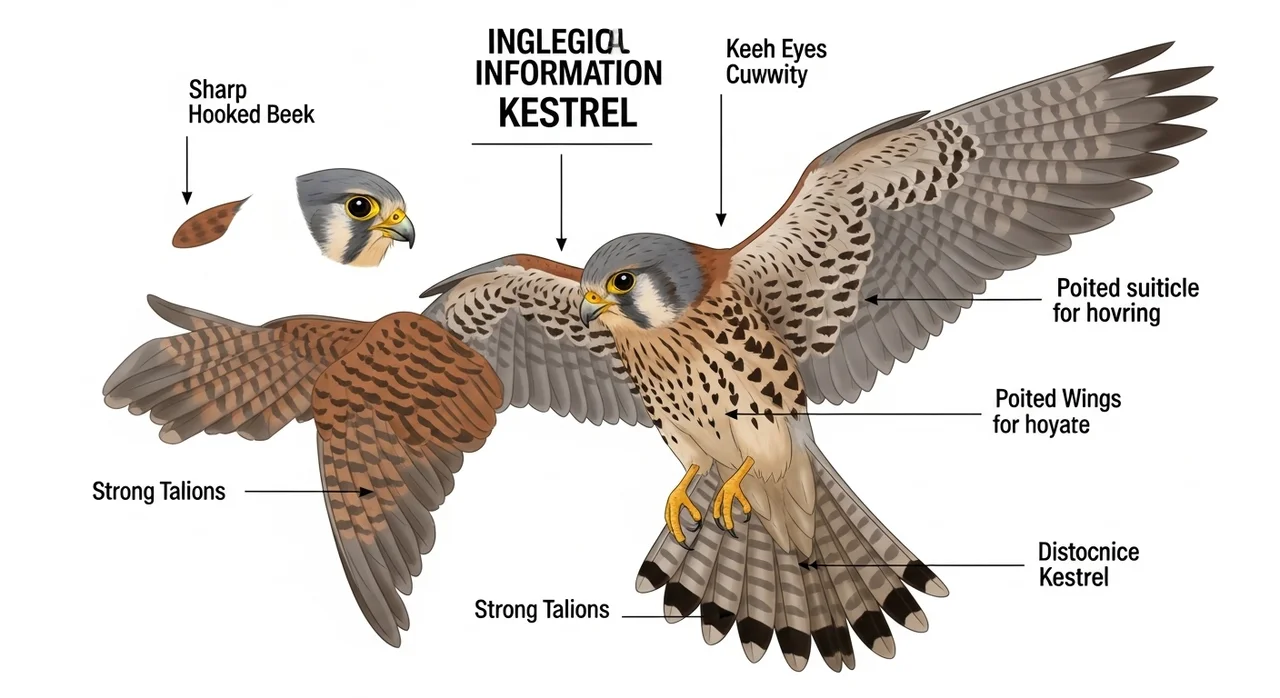 황조롱이의 생태적 특징과 가치 비교