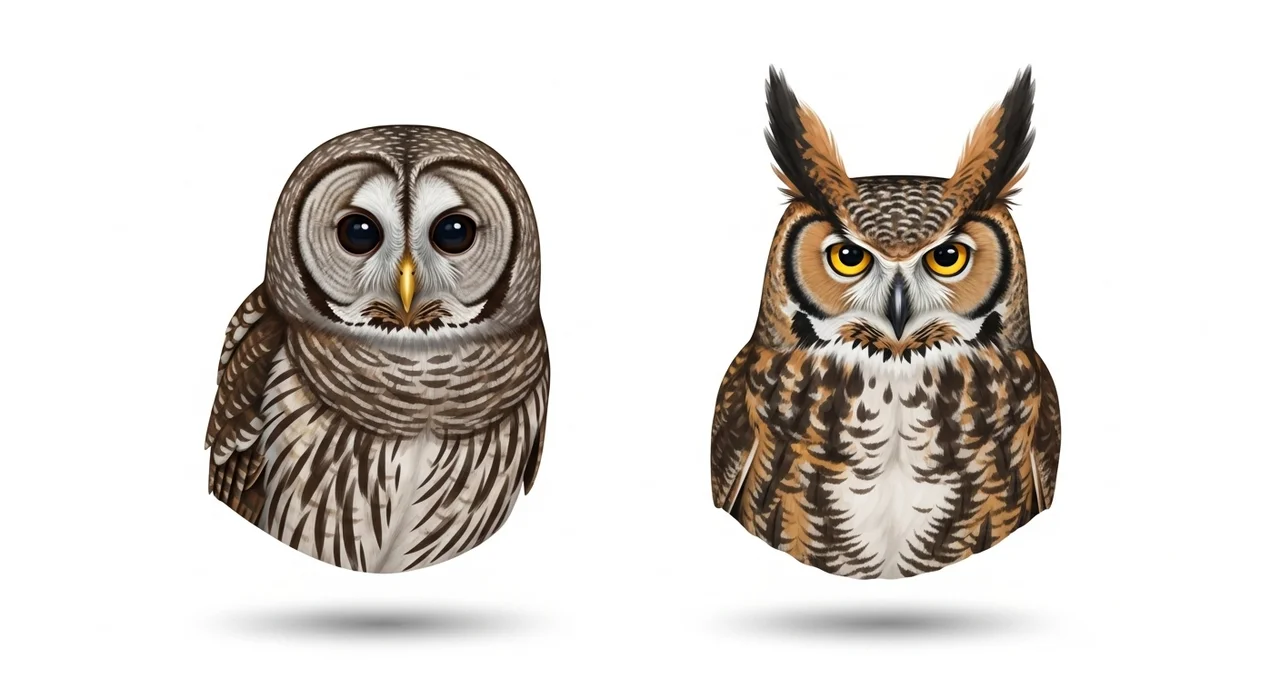 올빼미와 부엉이, 어떻게 구분할까요?