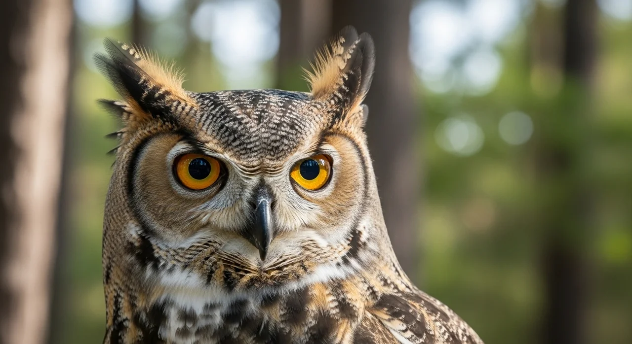 밤의 제왕, 수리부엉이는 어떤 동물일까요?