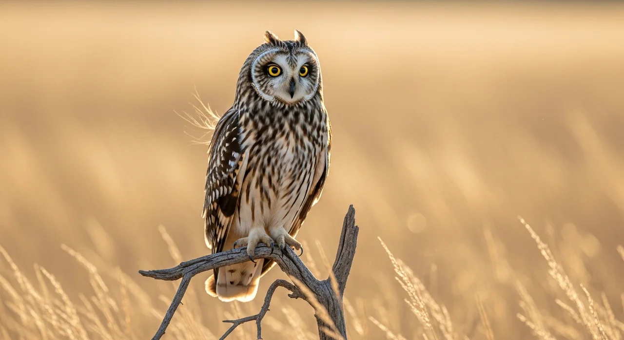 겨울철 손님, 쇠부엉이는 어떤 새일까?