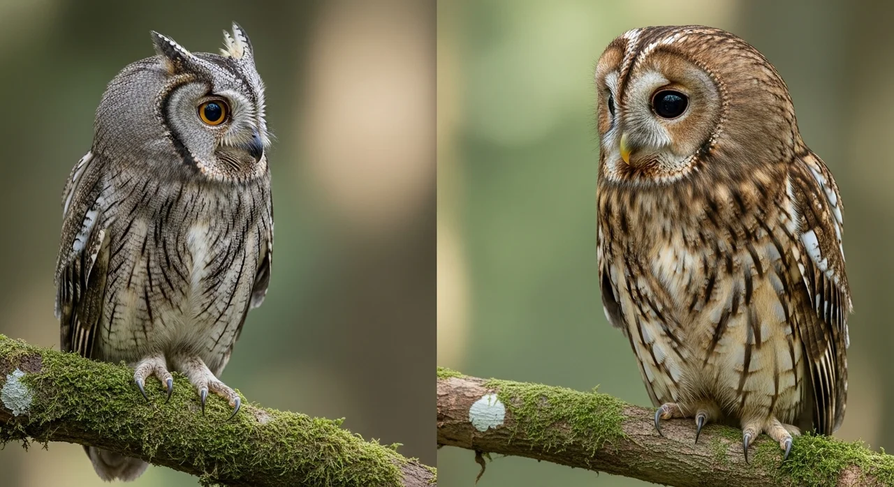 소쩍새와 큰소쩍새, 어떻게 다를까?