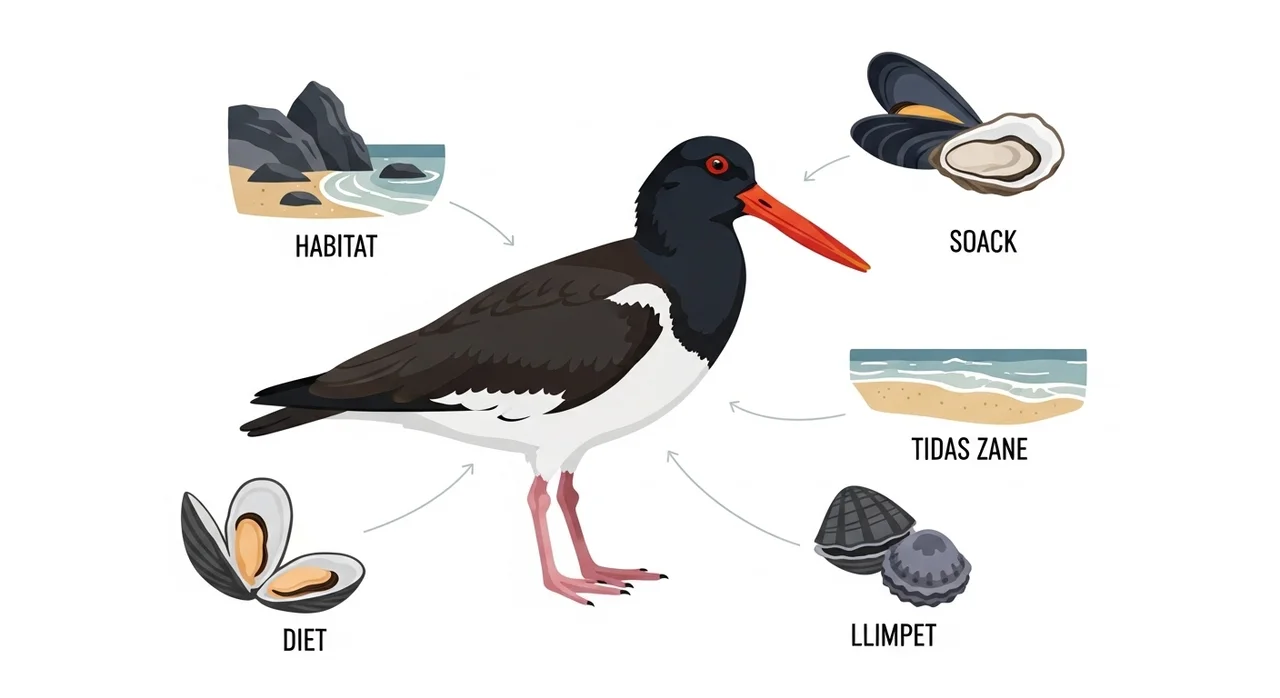 검은머리물떼새의 주요 특징 한눈에 보기