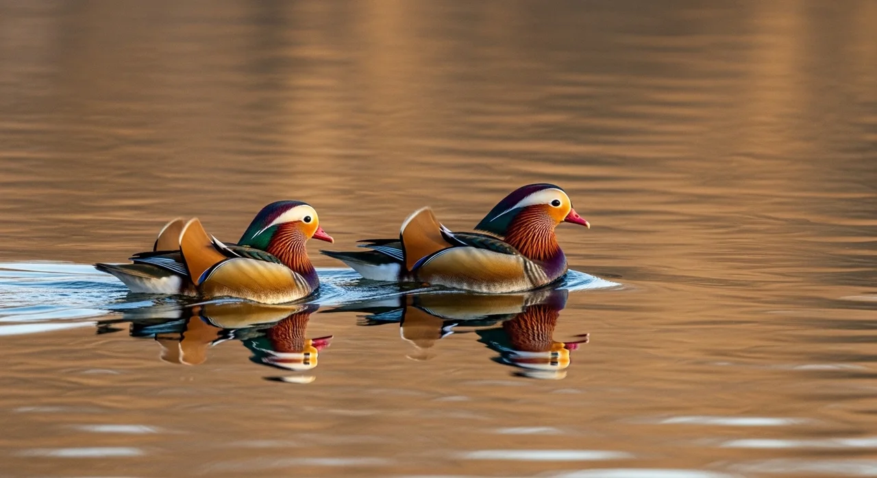 원앙의 생태적 특징과 보호 현황