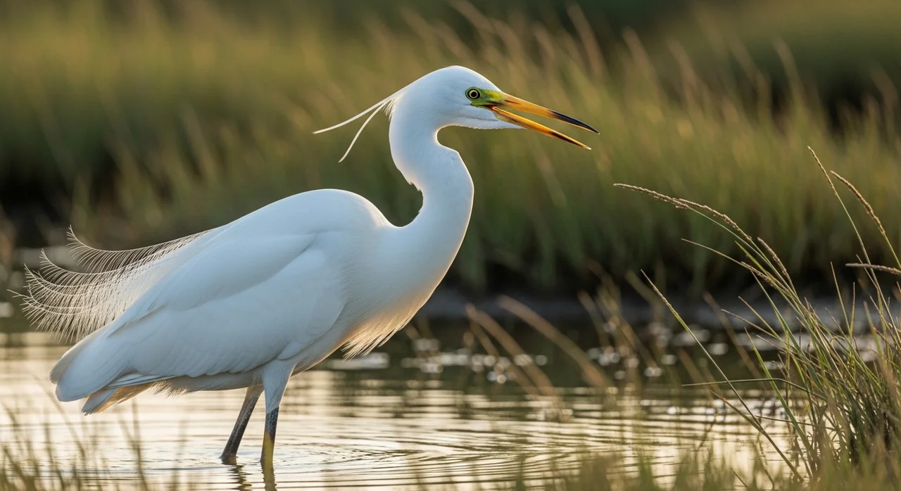 노랑부리백로, 왜 멸종위기종 1급일까요?