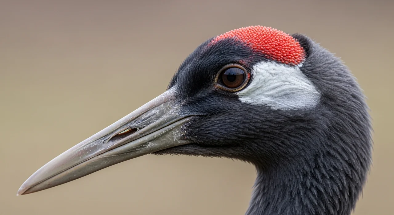 한눈에 보는 검은목두루미 생태 정보