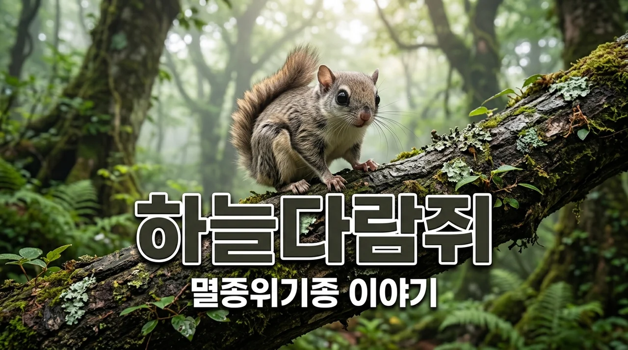 하늘다람쥐 멸종위기종 특징과 서식지 보호가 중요한 이유