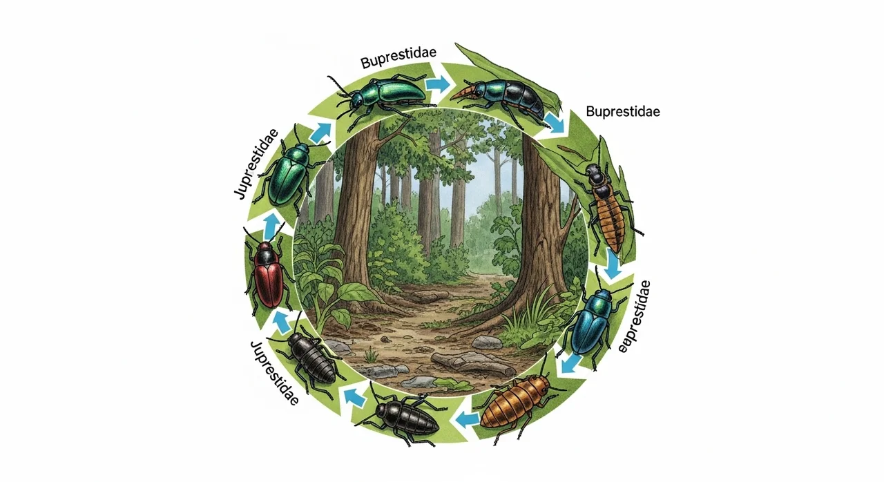 비단벌레의 생태적 특징 한눈에 보기