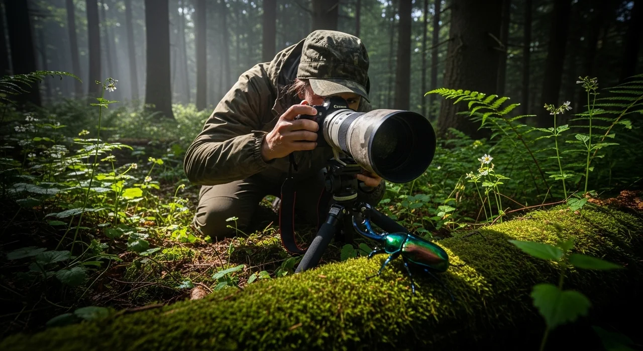 비단벌레를 만났을 때 지켜야 할 에티켓